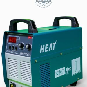 Niko Arc 400J 3-phase industrial inverter welding machine with heavy-duty cooling fans and double IGBT module.